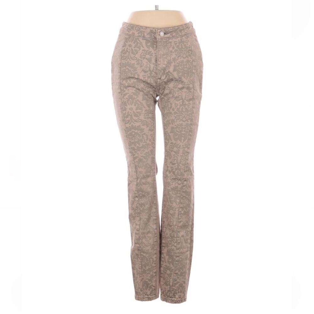 Anthropologie Pilcro Velvet Print Jeans NEW - Picture 6 of 13